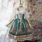 Bowie | dirndl kleid mit brokatmuster und satinschleife für frauen