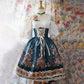 Bowie | dirndl kleid mit brokatmuster und satinschleife für frauen