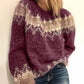 Aria – weicher mohair-pullover im oversized-stil
