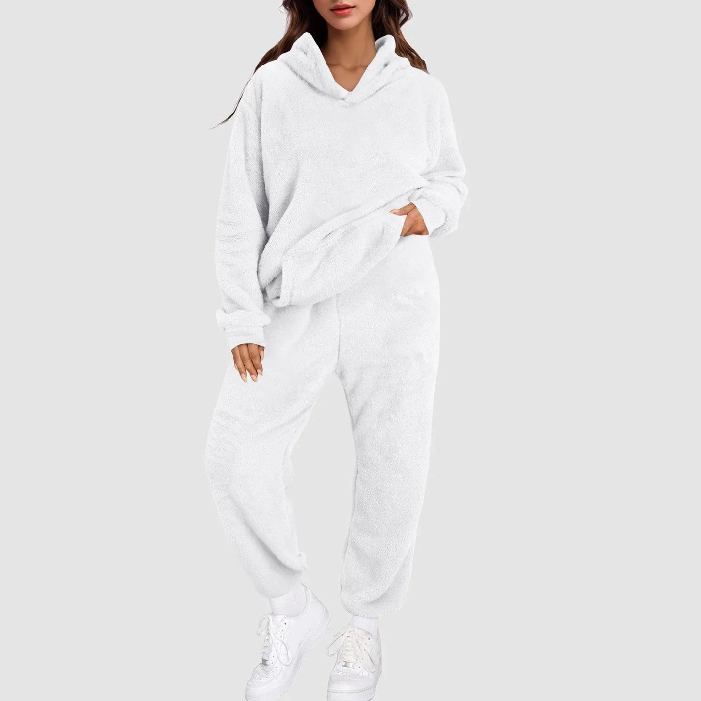 Damen winter-anzug langarm – elegantes outfit für kalte tage