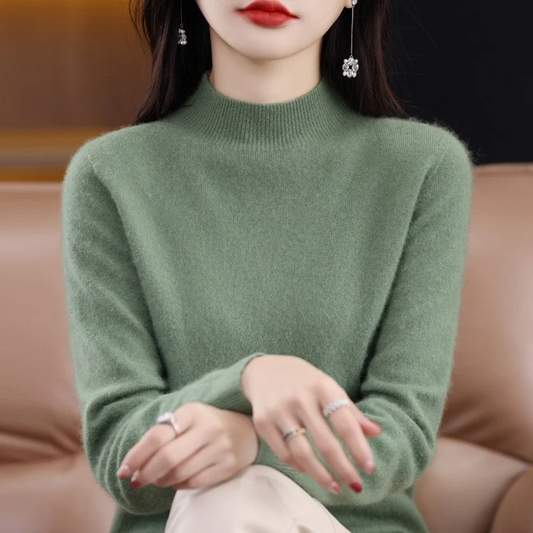 Pullover mit elegantem Ausschnitt