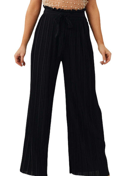 Yen's Schicke Fließfaltenhose