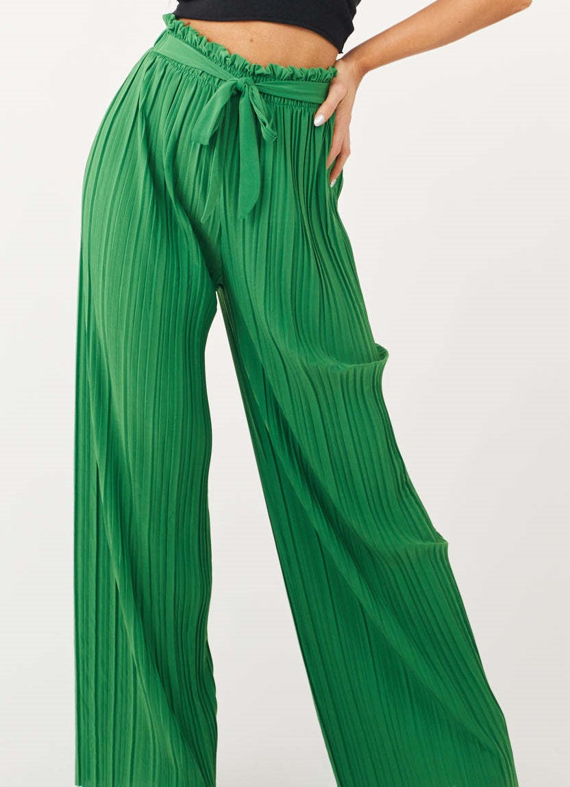 Yen's Schicke Fließfaltenhose