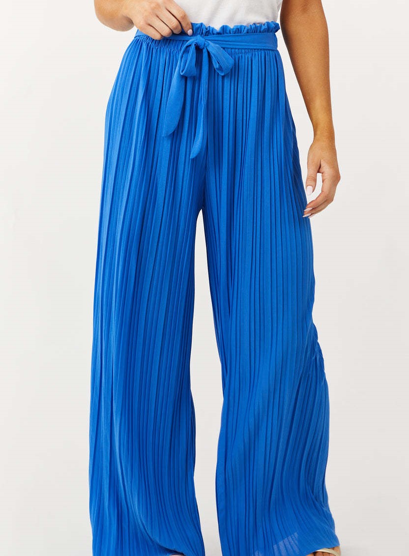 Yen's Schicke Fließfaltenhose