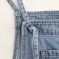 Lilly's Sommer-Chic Denim Short Romper