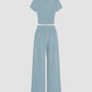 Bridgette's Knoten Weite Hosen Set