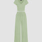 Bridgette's Knoten Weite Hosen Set