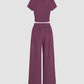 Bridgette's Knoten Weite Hosen Set