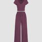 Bridgette's Knoten Weite Hosen Set