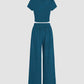 Bridgette's Knoten Weite Hosen Set