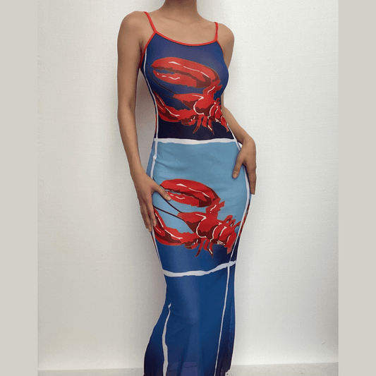 Katerina Hummer Luxus Rüschen Strahlkleid