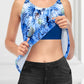 Britney's Ozeandruck A-Linie Tank Top