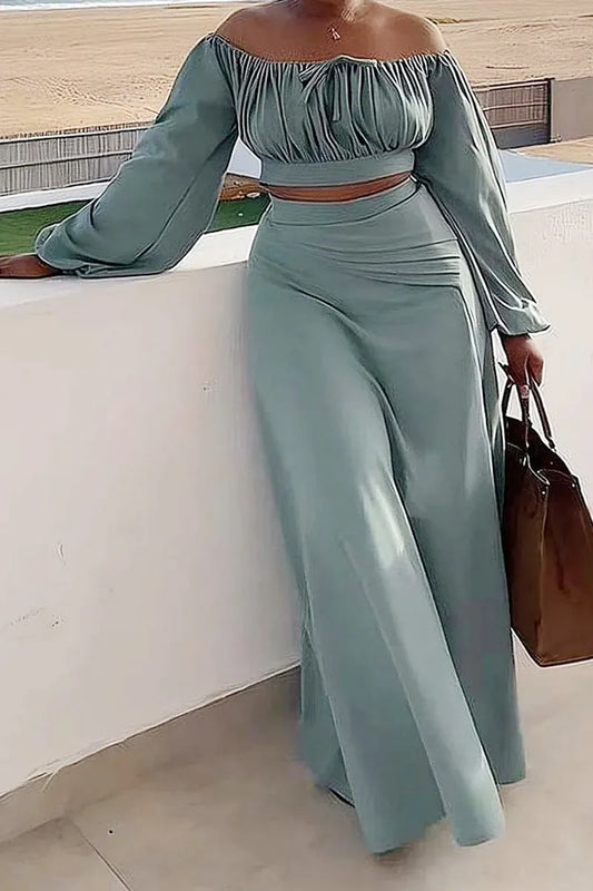 Joanna's Trägerloser Zweiteiler Chic