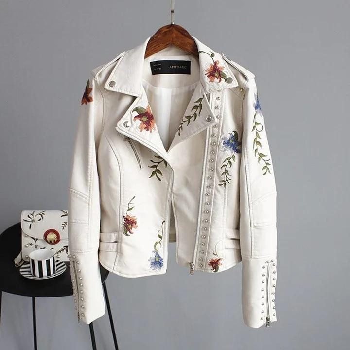 Mariah ewige eleganz lederjacke