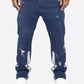 Cédric Farbspritzer Flare Sweatpants