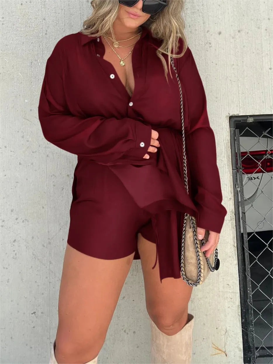 Yara Romper-Kleid Set Eleganz