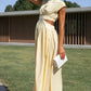 Dinah's Cut-Out Midikleid