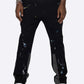 Cédric Farbspritzer Flare Sweatpants