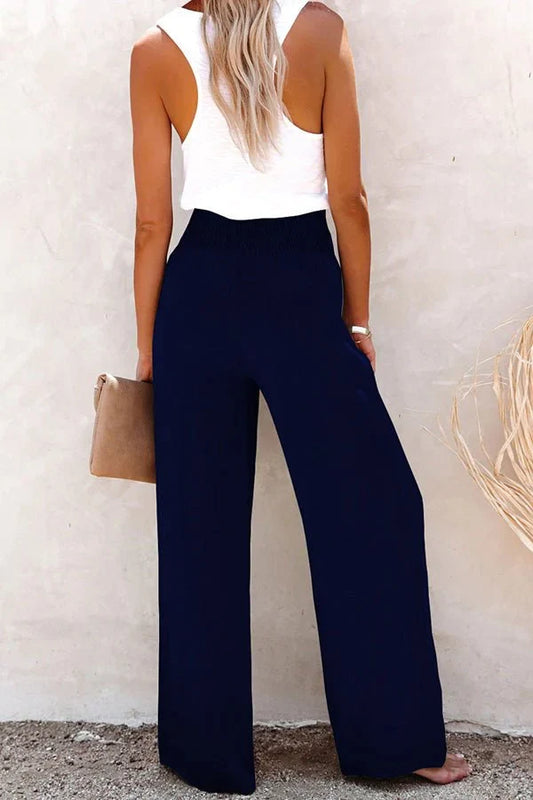 Chandler's Hochgezogene Smocked-Hose
