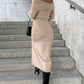 Stella Off-Shoulder Eleganz Kleid