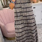 Aevienne's Gestreiftes Maxikleid