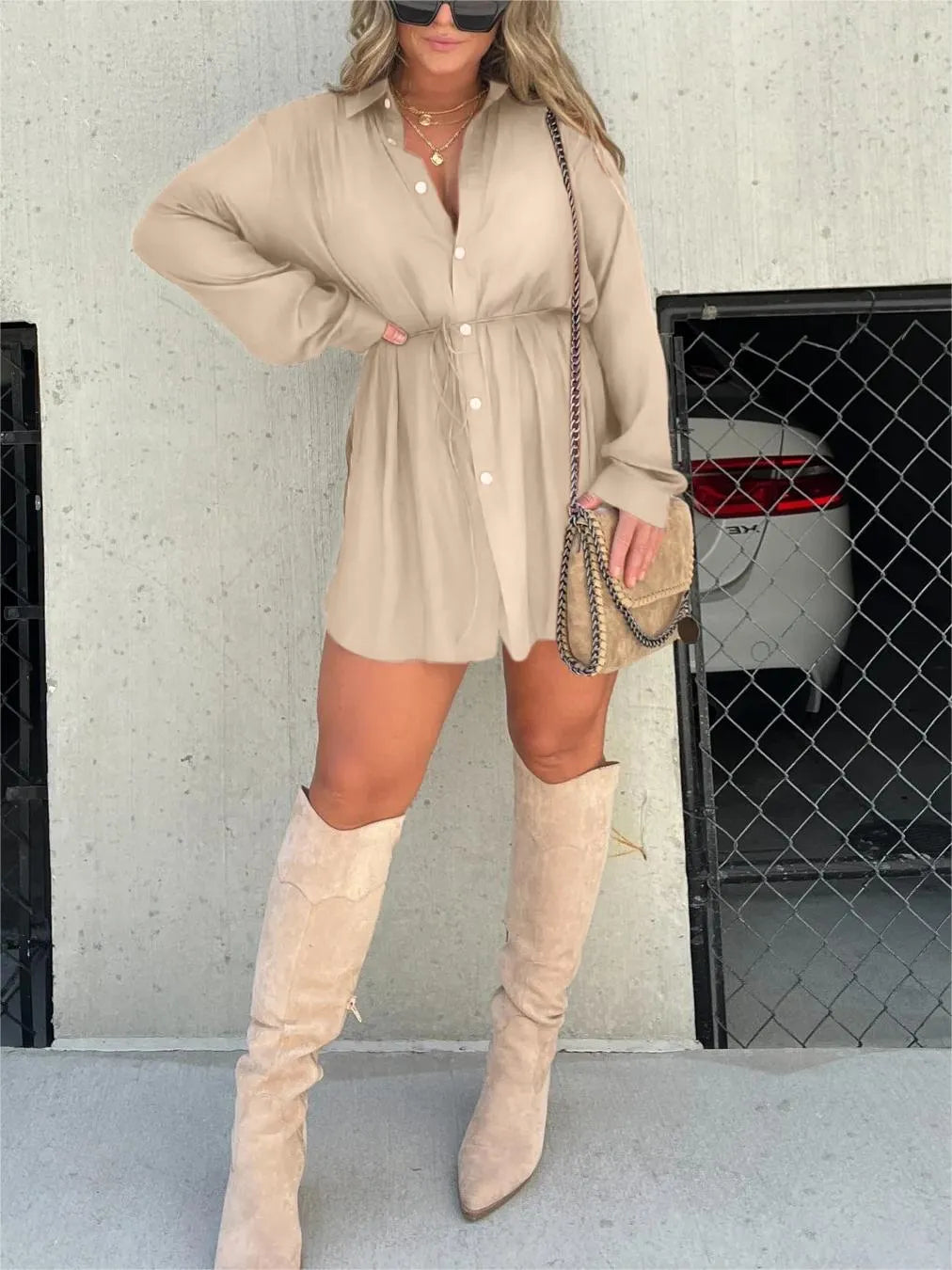 Yara Romper-Kleid Set Eleganz