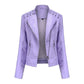 Esme Gewaschene Lammlederjacke