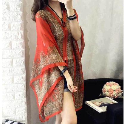 Gwen's Charmé Chiffon Schal