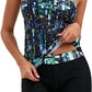 Tyra's Geo Chic Tankini-Set
