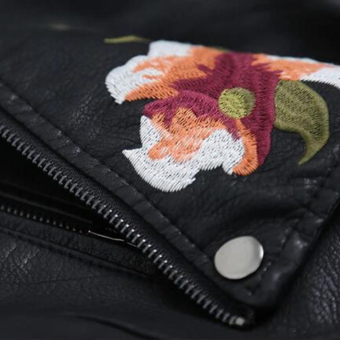 Mariah ewige eleganz lederjacke