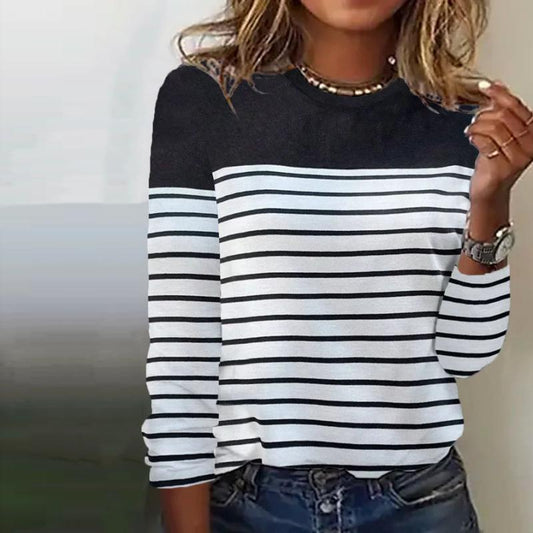 Naomi Strahlendes Streifen-Top