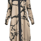Louise Gedrucktes Langarmkleid