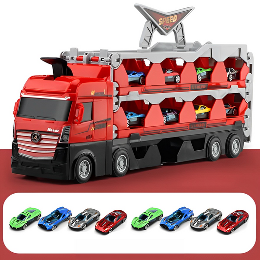Felix 2-in-1 Transforming Fahrzeug & Rennauto Set