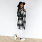 Stilvolle schicke karierte Jacke