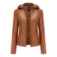 Luxuriöse schicke Lederjacke