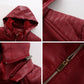 Luxuriöse schicke Lederjacke