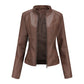Zeitlose Lederjacke