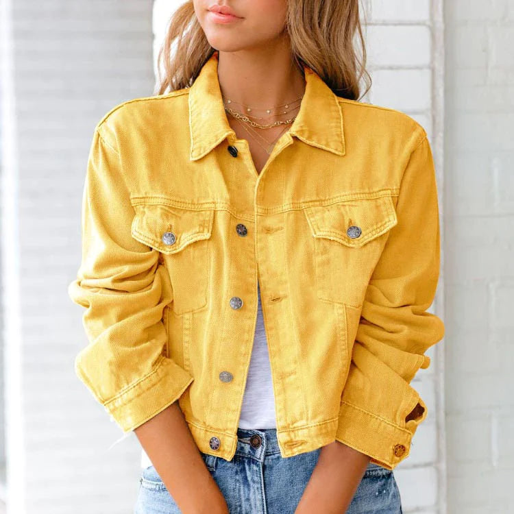 Carole's Klassische Denim-Jacke