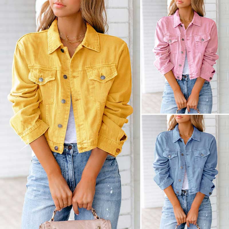Carole's Klassische Denim-Jacke