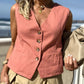 Carolyn ElevateMe Baumwoll-Leinen-Mischweste