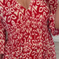 Mariana's Ärmel Maxikleid