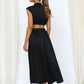 Dinah's Cut-Out Midikleid