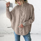 Modischer Rollkragenpullover aus Strick