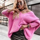 Jacquelyn's V-Ausschnitt Strickpullover