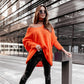 Jacquelyn's V-Ausschnitt Strickpullover