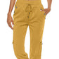 Emma's Drawstring Cargo Pants