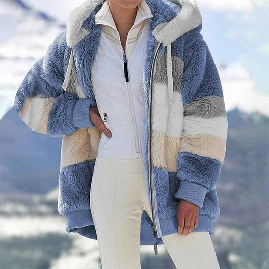 Warme Kapuzenjacke Oversized Jas
