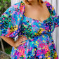 Muse's Regenbogen-Leopardenkleid