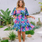 Muse's Regenbogen-Leopardenkleid