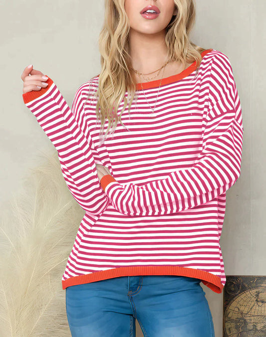 Lisa Urban Elegance Streifenpullover